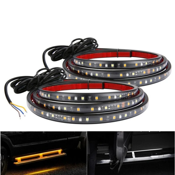 Pick Up Off Road Karavan Suv Yan Basamak Ledi DRL Sinyalli 180cm