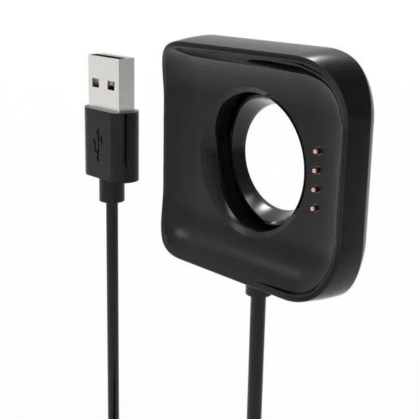 Oppo Watch ile Uyumlu 46mm Akıllı Saat Manyetik Saat Şarj Cihazı - Resim 3