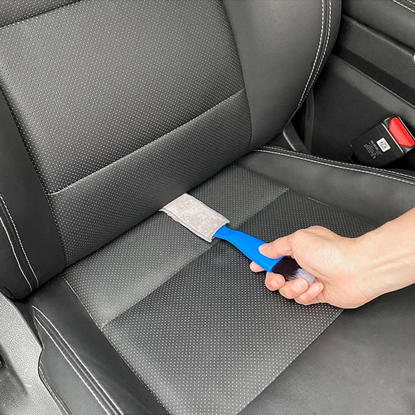 Araç Oto İç Havalandırma Detaylı Temizlik Fırçası Dm-316 Mavi - 4