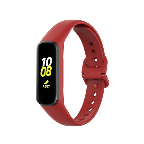 Samsung Galaxy Fit 2 R220 Uyumlu Silikon Kordon Kayış - Resim 8