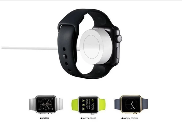 Apple Watch ile Uyumlu 40 41 42 44 45mm 1 2 3 4 5 6 7 Seri Şarj Aleti Cihazı - Resim 2