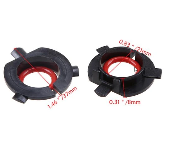 Kia Hyundai Nissan H7 ile Uyumlu Led Far Bağlantı Aparatı - 2