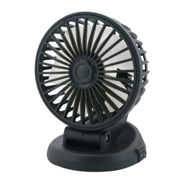 Araç Araba Otomobil Mini Vantilatör Fan Pervane Soğutucu 12V FAN20 - 2