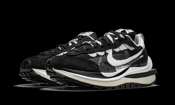 Nike Vaporwaffle sacai Black White - 2