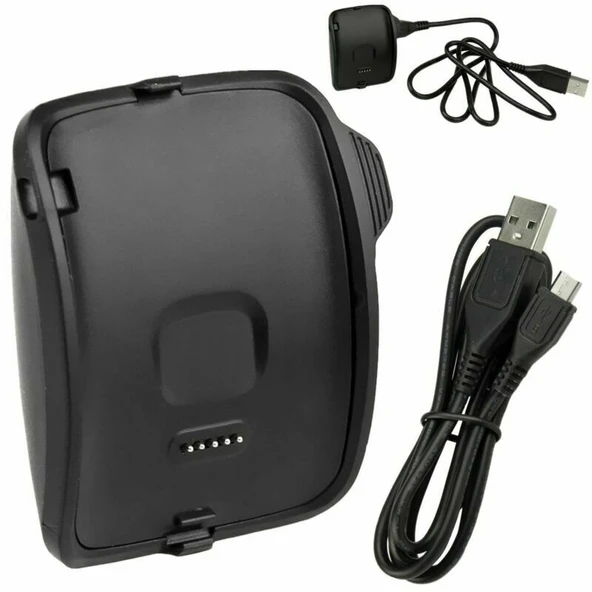 Samsung Gear S R750 ile Uyumlu Şarj Cihazı - Resim 4