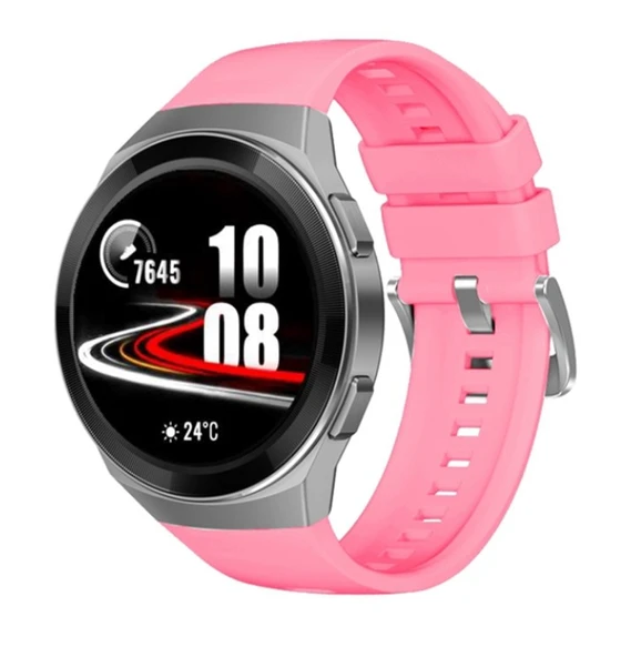 Huawei Watch Gt2e Tam Uyumlu Pim Tasarım Silikon Kordon Kayış - Resim 12