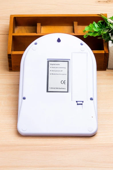 Techmaster Dijital Hassas 10 Kg Mutfak Terazisi Tartısı Lcd Ekranlı - 7