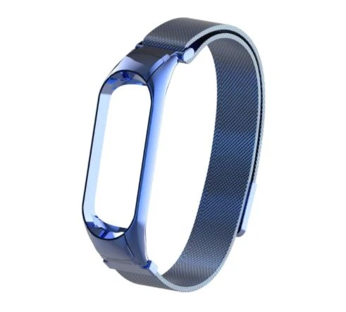 Xiaomi Mi Band 5 Mi Band 6 Uyumlu Metal Hasır Kordon Kayış - Resim 7