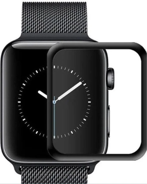 Apple Watch 4 5 ile Uyumlu 44 mm 3D Tam Kaplayan Nano Ekran Koruyucu Filmi