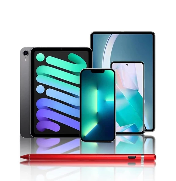 Tüm Cihazlar ile Uyumlu Stylus Hassas Yazı Çizim Kalemi 2. Nesil - 4