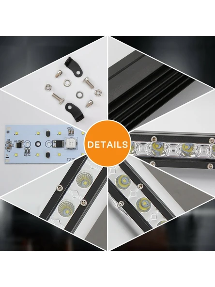 90W 30 Led Tek Sıra Off Road Yayıcı Gündüz Farı Lambası Projektör - 4