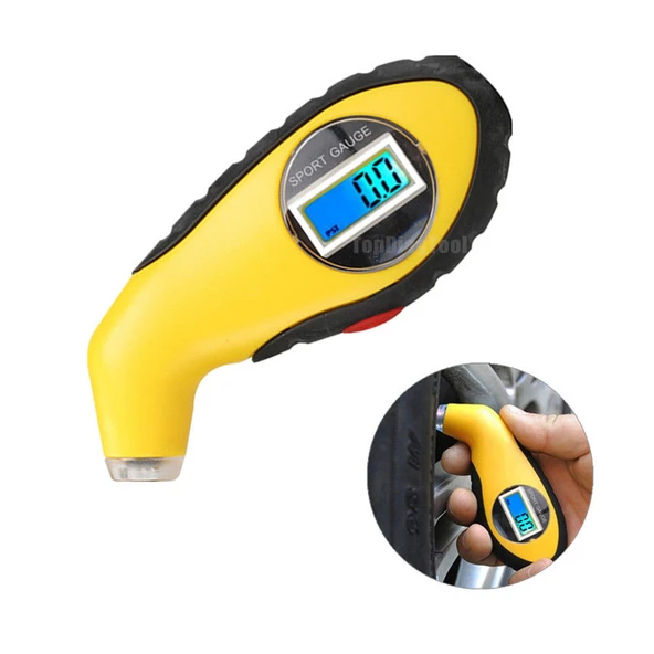 Dijital Lastik Basınç Ölçer Araba Bisiklet Kamyon Oto PSI Ölçer