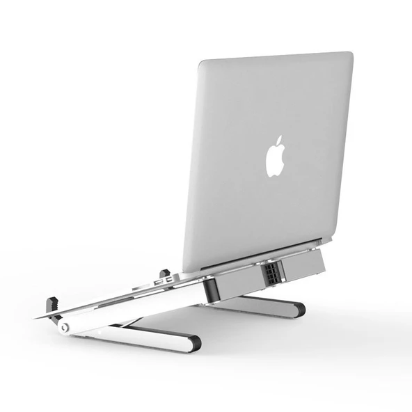 N1 Metal Macbook Notebook Kitap Okuma Standı Katlanabilir - 5