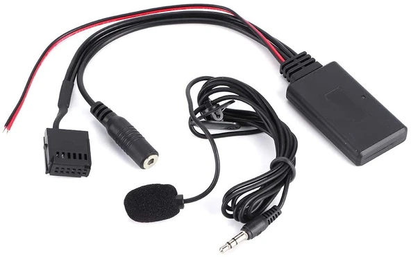 Ford Focus Mondeo Transit 6000CD ile Uyumlu Bt Mikrofonlu Aux Adaptör Sku63 - 2