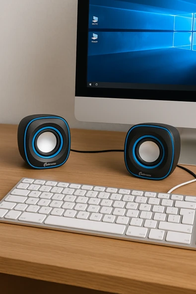 G-System D015 Stereo Usb Hoparlör Bilgisayar PC Tablet Notebook - 9