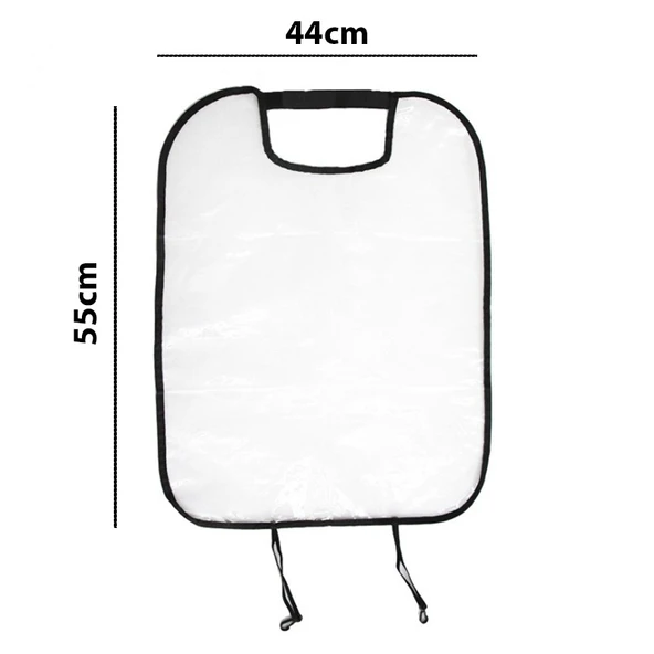 Araç Oto Koltuk Arkası Koruma Örgü Kir Çizilme Önleyici 2 Adet - 2