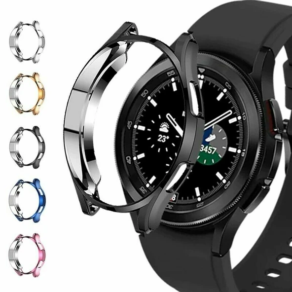 Samsung Galaxy Watch 4 Classic 46mm Silikon Kapak Kılıf Koruyucu ürün görseli