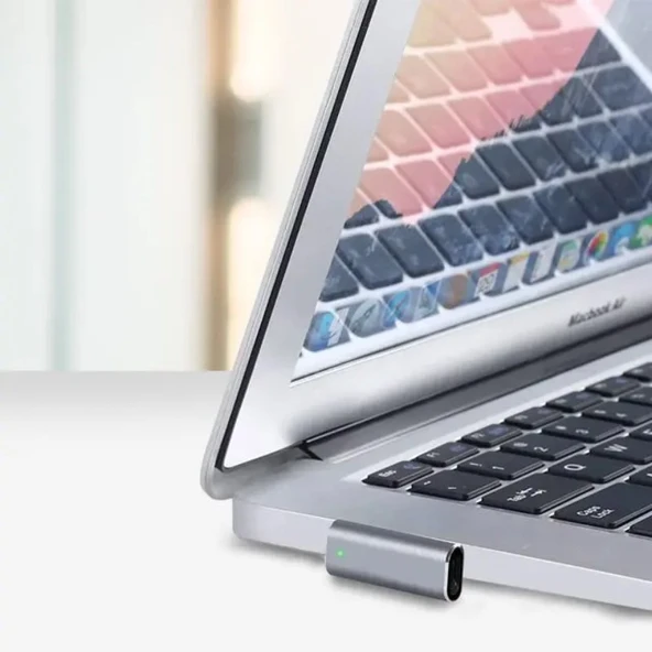 Type-C to Magsafe 2 ile Uyumlu 60w 85w T Type Çevirici Şarj Adaptörü - 7