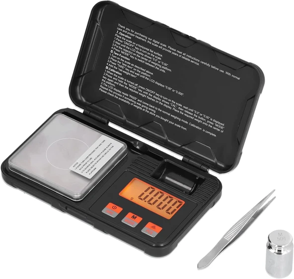 50Gr 0.001Gr Hassasiyetli Pırlanta Altın Gümüş Carat Karat Terazisi - 4