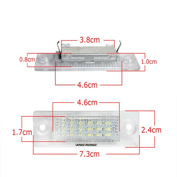 Volkswagen Golf Jetta Passat Caddy ile Uyumlu Plaka Ledi Aydınlatma Lambası - 2