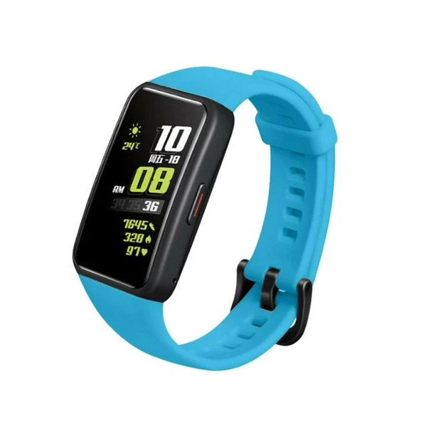 Huawei Band 6-6 Pro Honor Band 6 Uyumlu Silikon Kordon Kayış - Resim 6