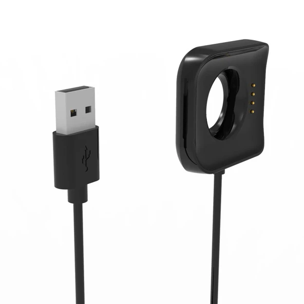 Oppo Watch ile Uyumlu 46mm Akıllı Saat Manyetik Saat Şarj Cihazı - Resim 4