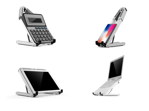 N1 Metal Macbook Notebook Kitap Okuma Standı Katlanabilir - 6