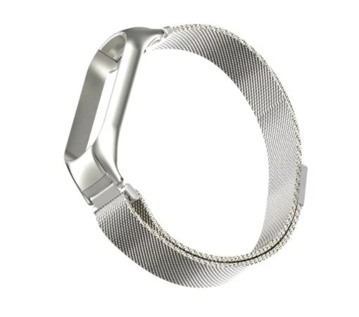 Xiaomi Mi Band 5 Mi Band 6 Uyumlu Metal Hasır Kordon Kayış - Resim 5