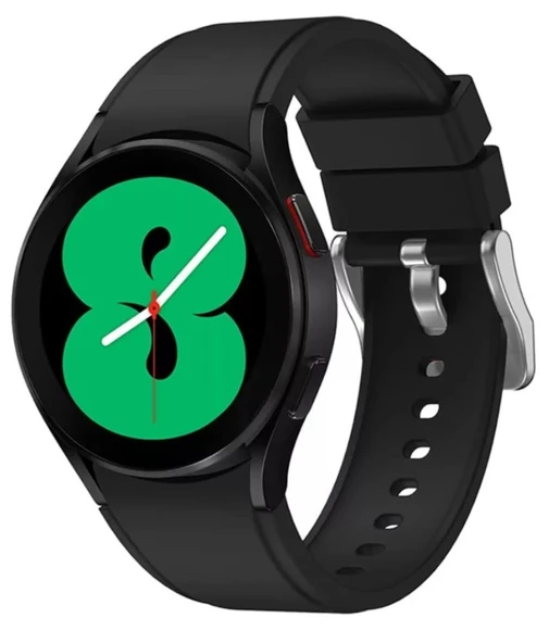 Samsung Galaxy Watch 4 5 6 7 Pro 40 42 43 44 46 47mm Uyumlu Silikon Kordon - 3