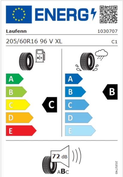 Laufenn S Fit EQ+ LK01 205/60R16 96V XL Oto Yaz Lastiği (Üretim Yılı: 2025) - Resim 2