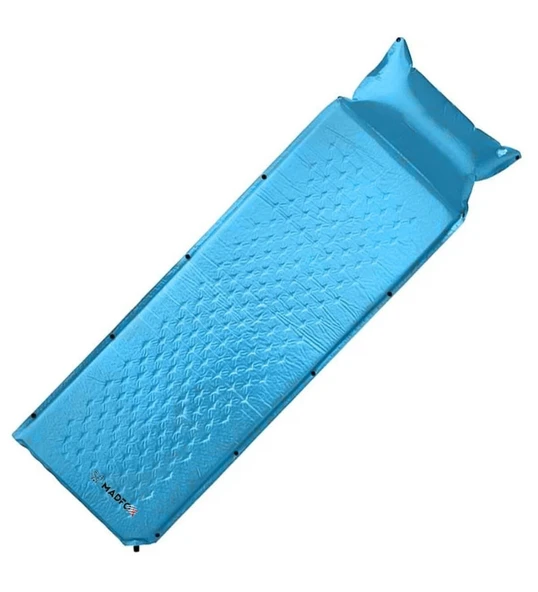 Outward Ultralight Yastıklı Şişme Kamp Matı Mavi - 3