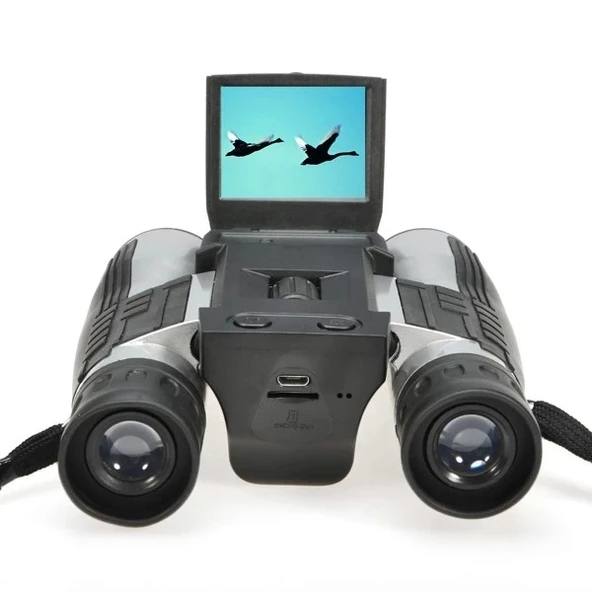 12x32 Zoom Dijital Dürbün Teleskop Kamera 5mp Cmos Sensör 2.0 İnc Tft Full Hd 1080 P Dvr Fotoğraf Video Kayıt Usb Dürbün - 7