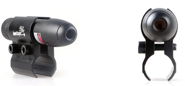 Avcılar İçin  Ayarlanabilir Taktik Kırmızı Lazer Sight - 3