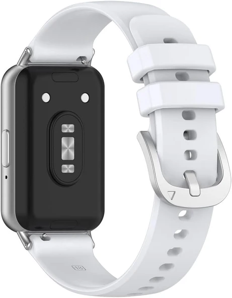 Samsung Galaxy Fit 3 R390 Uyumlu Silikon Kordon Kayış - Resim 3