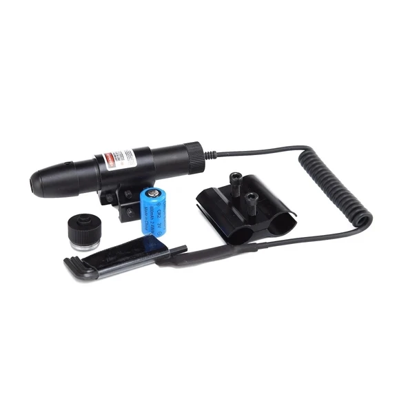 Avcılar İçin  Ayarlanabilir Taktik Kırmızı Lazer Sight - 6