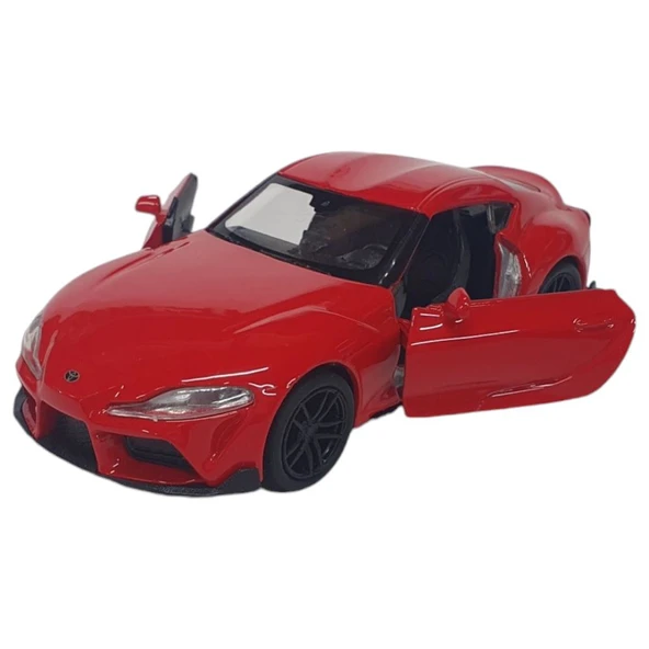 1:32 Çek Bırak Araba - 43786 - Kırmızı - 3