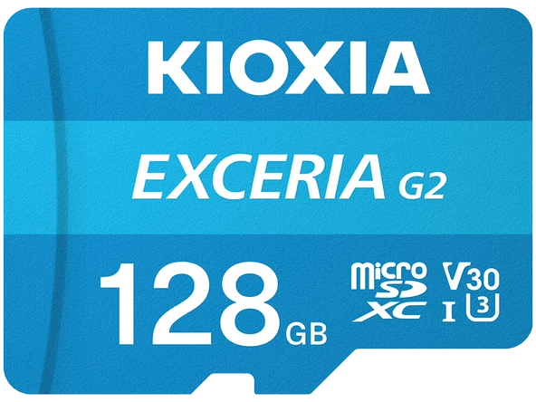 128GB MICRO SDXC C10 100MB/s KIOXIA LMEX2L128GG2