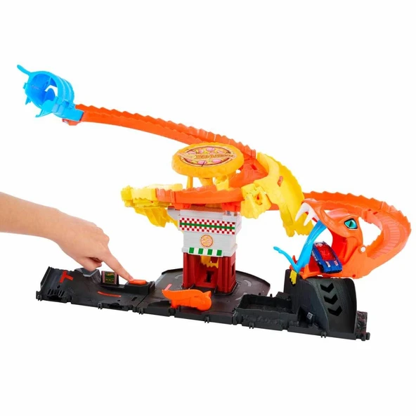 Hot Wheels Pizza Slam Kobra Saldırısı Oyun Seti HTN81 - 6