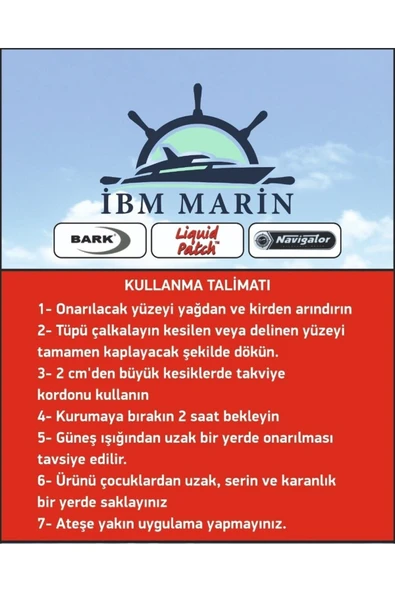 LİQUİD PATCH Şişme Bot Yapıştırıcı Pvc ve Neopren Ürünler Yamasız Onarım - 3
