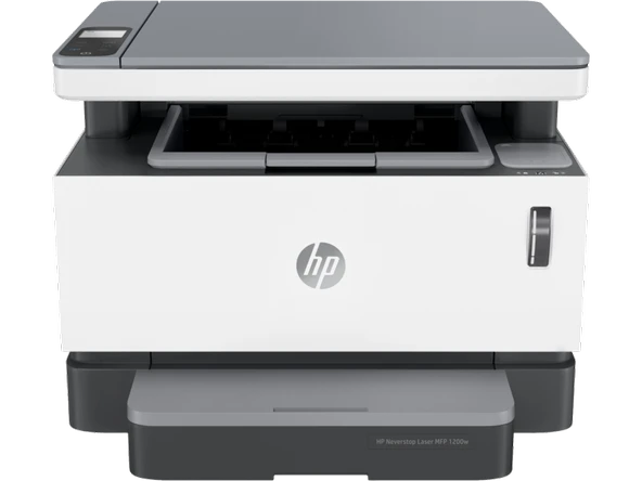 HP Neverstop 1200W 4RY26A Wi-Fi + Tarayıcı + Fotokopi Çok Fonksiyonlu Tanklı Lazer Yazıcı