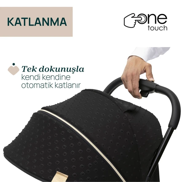 Chicco Goody XPlus Bebek Arabası Black Re Lux - 5