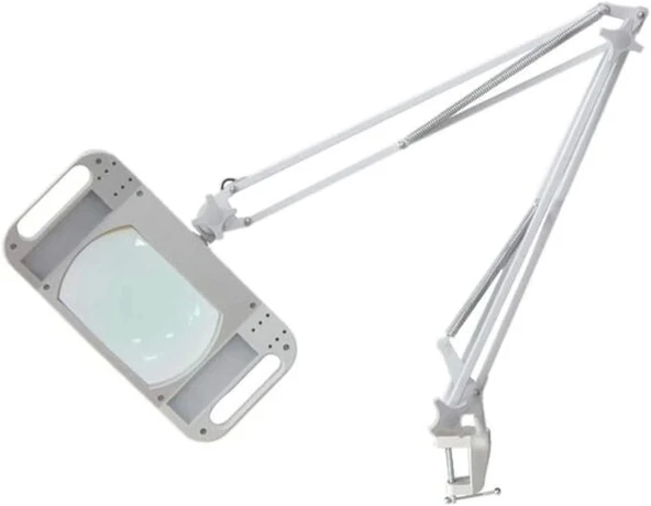 10x Led Akrobat Büyüteç 2x15w 170x113 Mm 10 Diopter Mercek Lt86g - 5