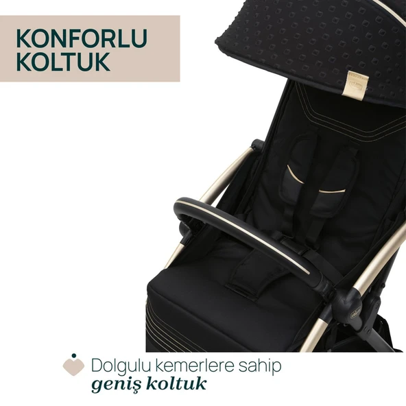 Chicco Goody XPlus Bebek Arabası Black Re Lux - 10