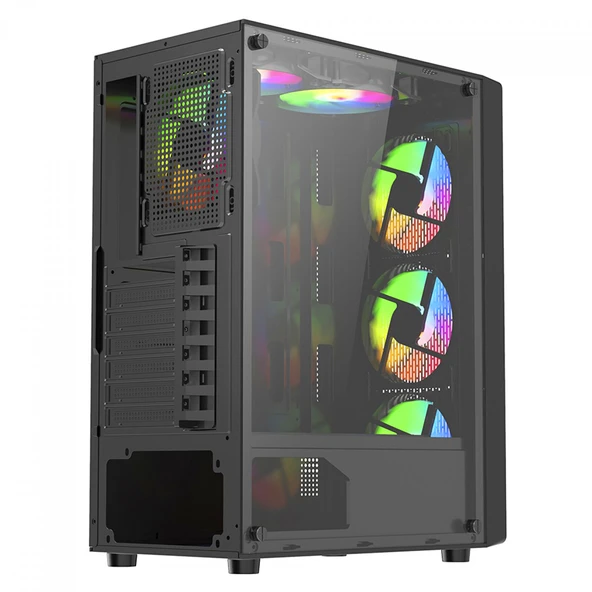 Oem AlphaCore USB 3.0 350W 400W ATX Gaming Bilgisayar Kasası - 3