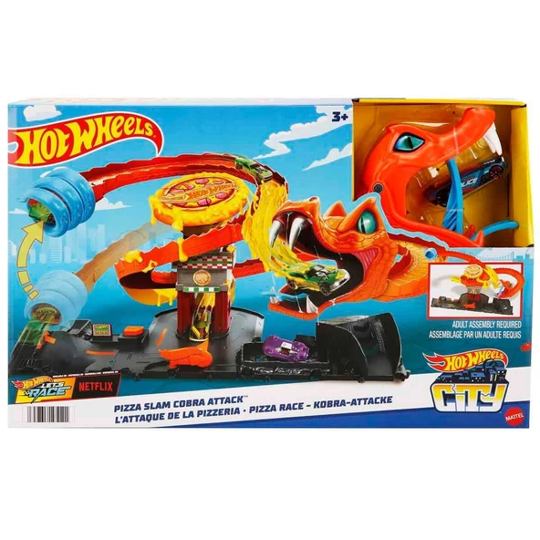 Hot Wheels Pizza Slam Kobra Saldırısı Oyun Seti HTN81 - 8