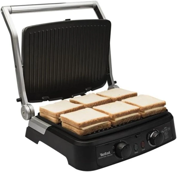 TEFAL GOURMET MINUTE ZAMAN AYARLI INOX 2000 W TOST - 4