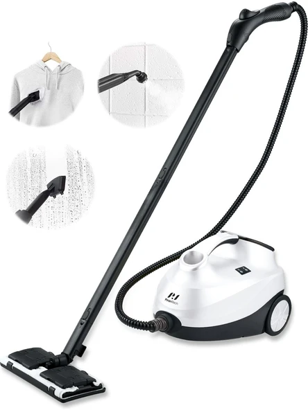 PIRANTECH CB-107C 2000 W BEYAZ BUHARLI TEMIZLEYICI - 5