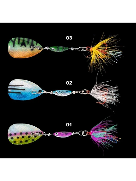 Ryuji Fish Spinner 6gr 8.5cm Olta Kaşığı - Resim 2