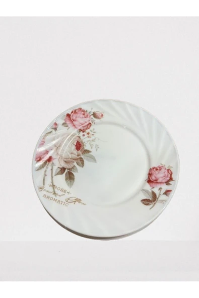 Opal Servis Tabak Rose Desen 25.3 cm 6 Adet - 4