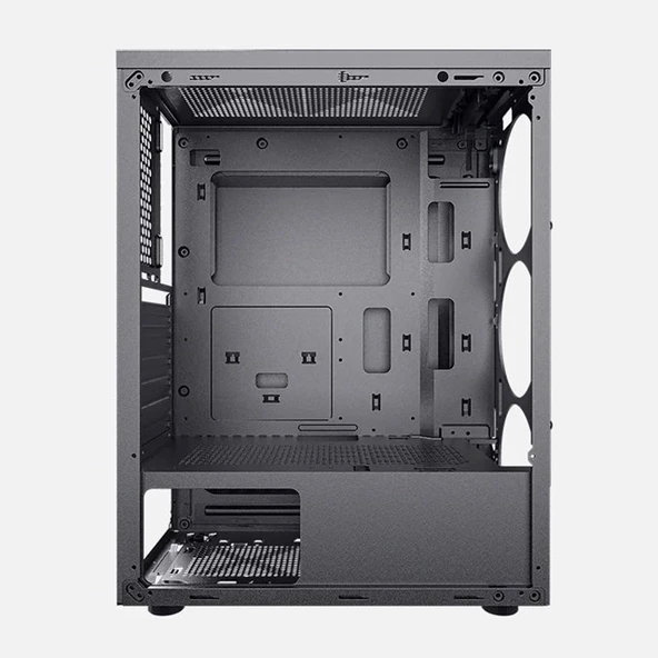 Power Boost Vk-1651 Siyah 500w Kurumsal Bilgisayar Kasası - 3